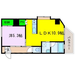 アスティオン本町の物件間取画像